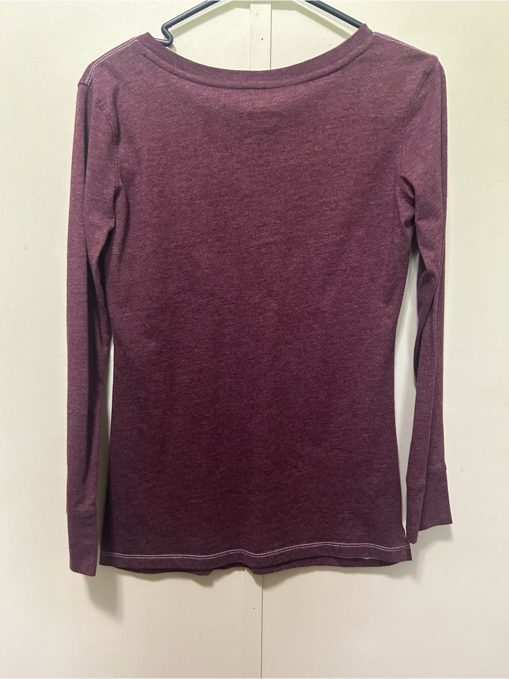 Colosseum Maroon & White V-Neck Tee - Picture 3 of 5